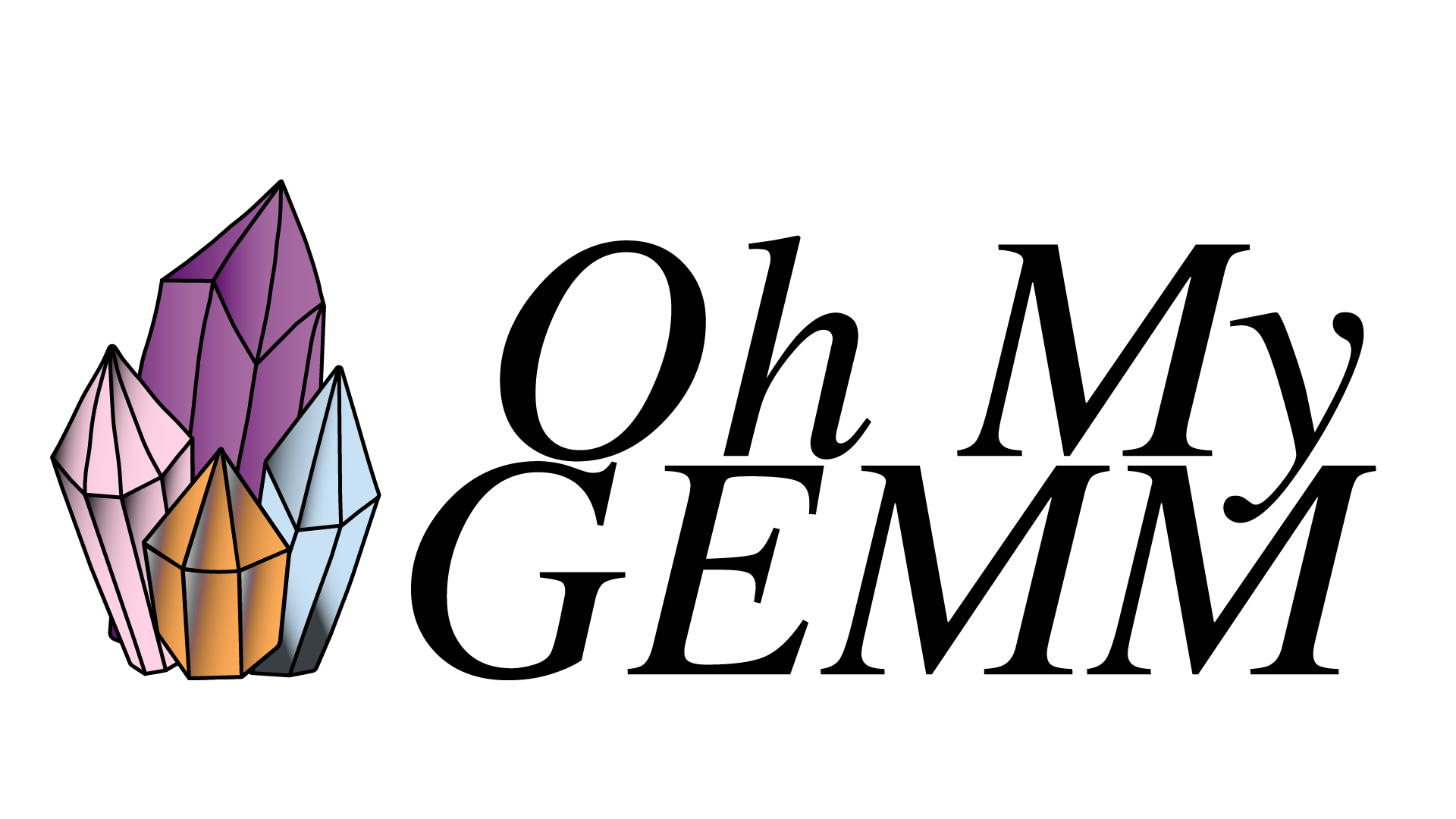 Oh My Gemm Logo, gemmstones