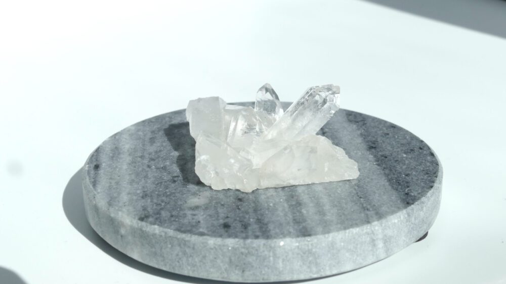 Bergkristal cluster