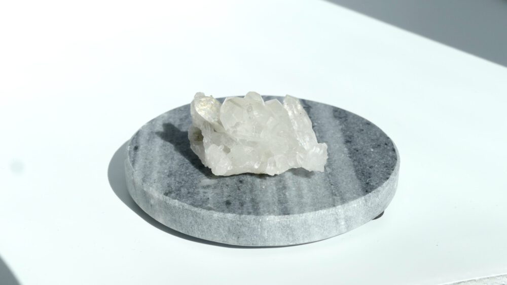 Bergkristal cluster