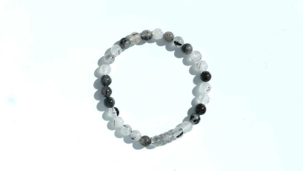 toermalijn in kwarts armband