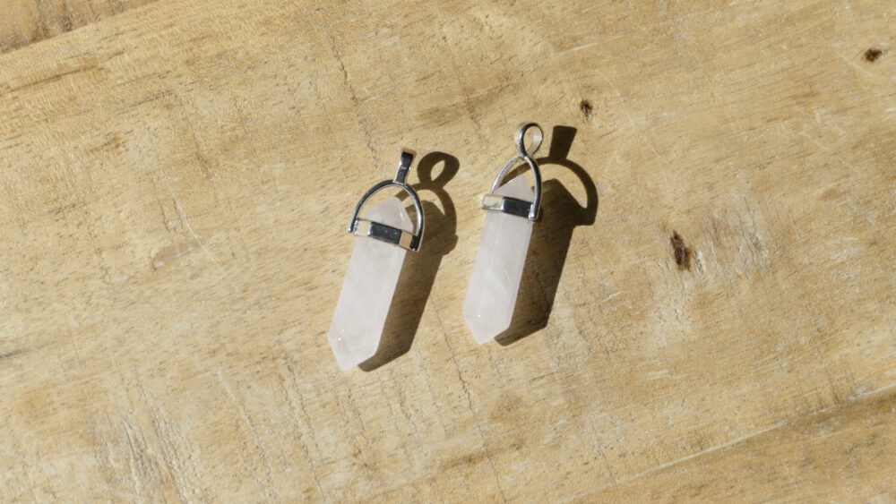 rozenkwarts dubbeleinder hanger