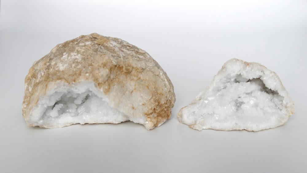 kwarts geode witte kwarts