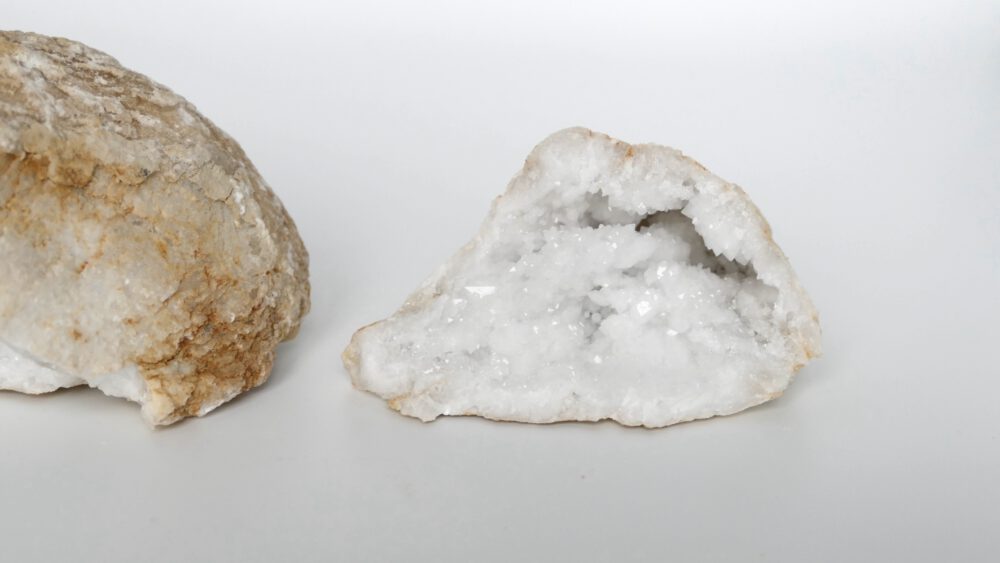 kwarts geode witte kwarts