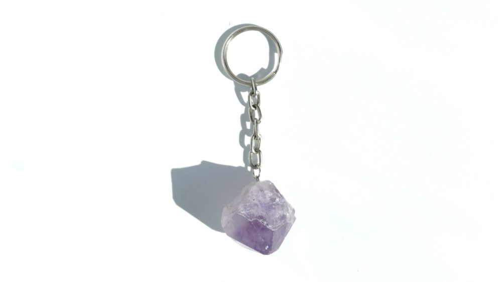 amethist sleutelhanger