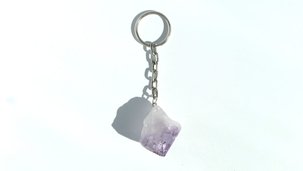 amethist sleutelhanger