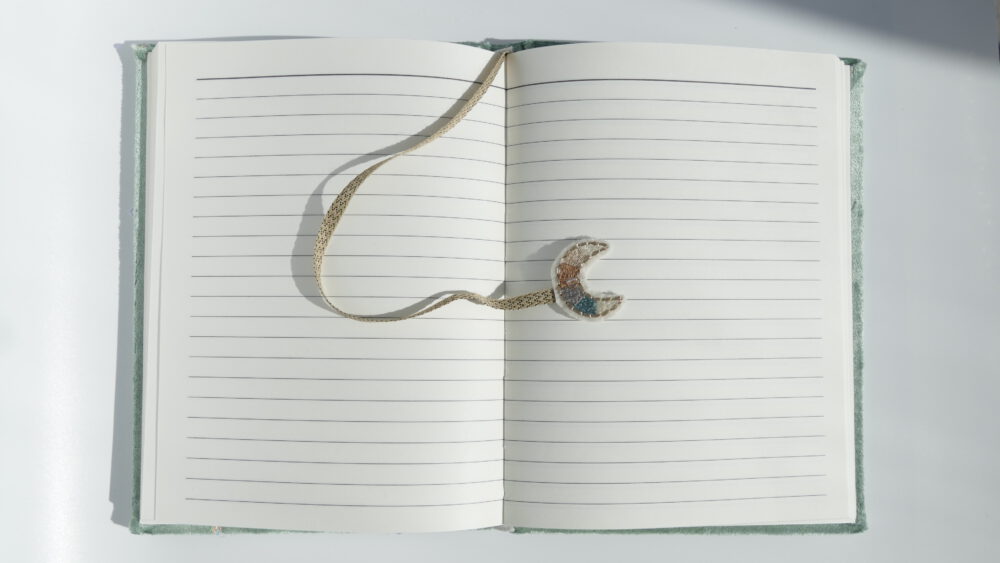 journal notitieboek fluweel zon