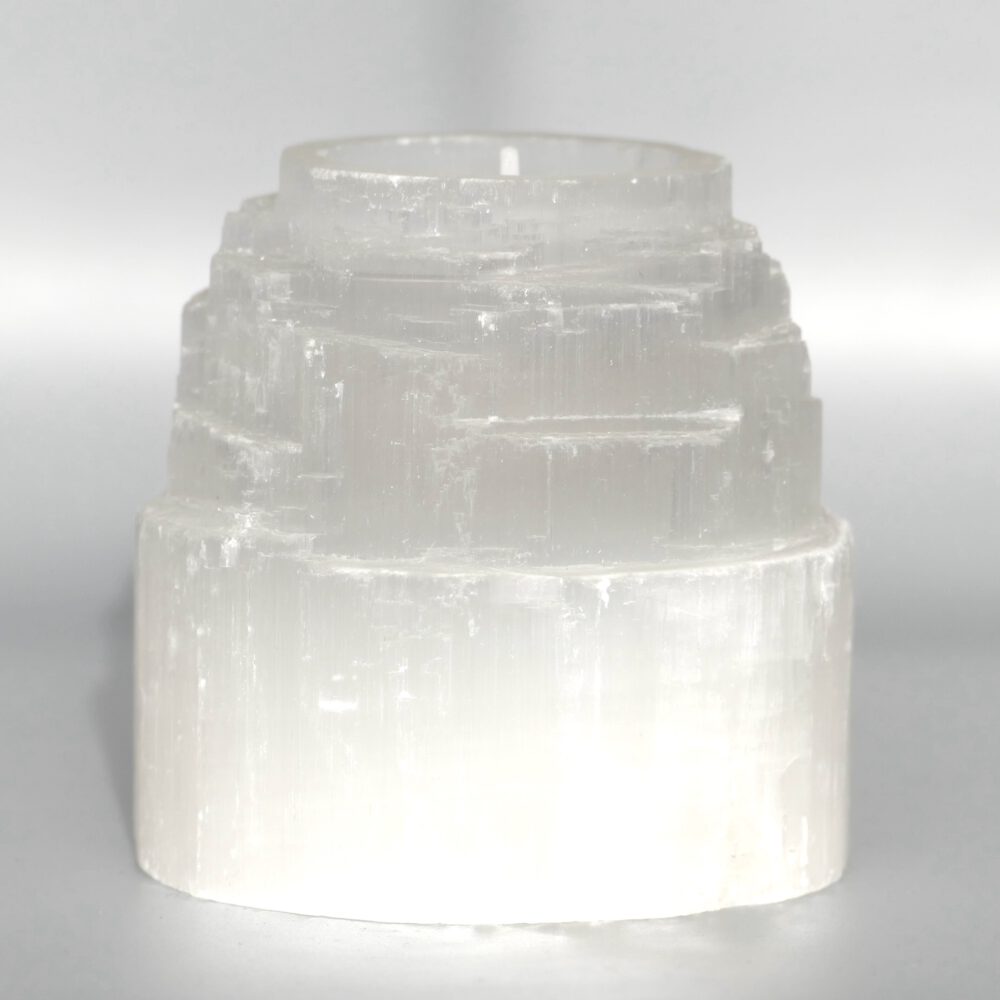 seleniet theelichthouder ijsberg