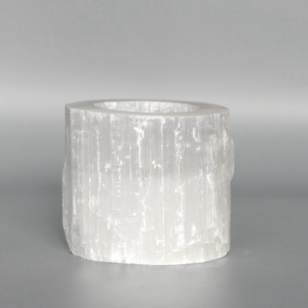 seleniet theelichthouder kort